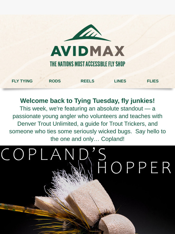 Copland's Hopper | Tying Tuesday