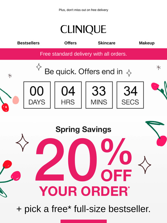 5 hours left ⏳ 20% off + a full size