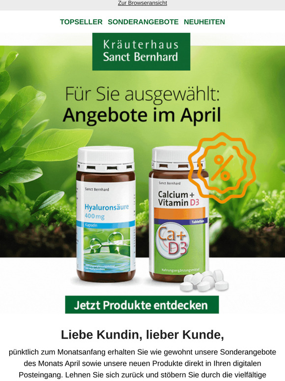 Angebote im April