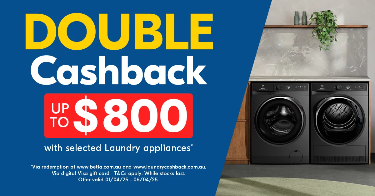 Double Laundry Cashback