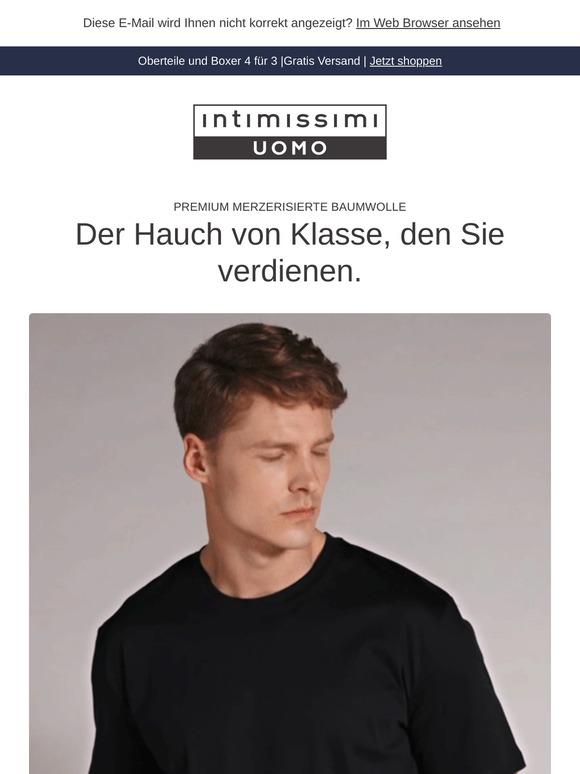 Boxer & Shirts: 4 für 3 ✨ Gratis Versand