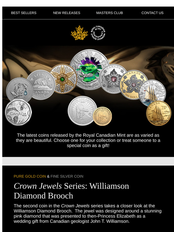 Our newest coins are here!