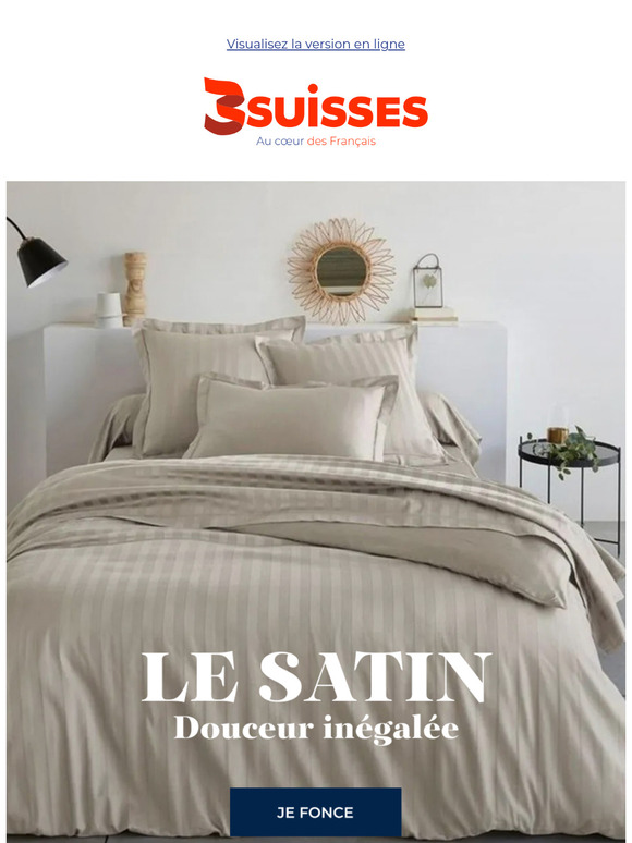 Douceur inégalée, nuit parfaite : le Satin