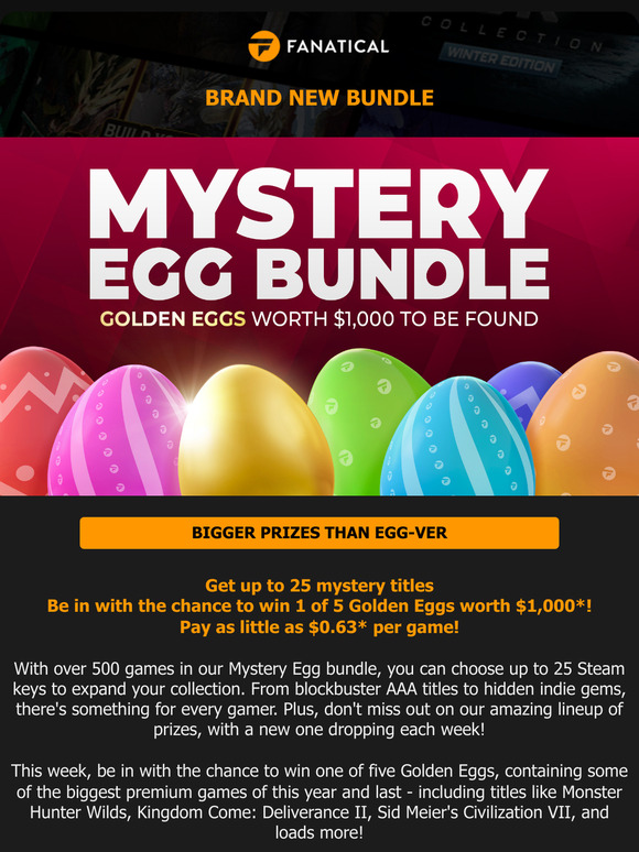 BRAND NEW Mystery Egg Bundle!