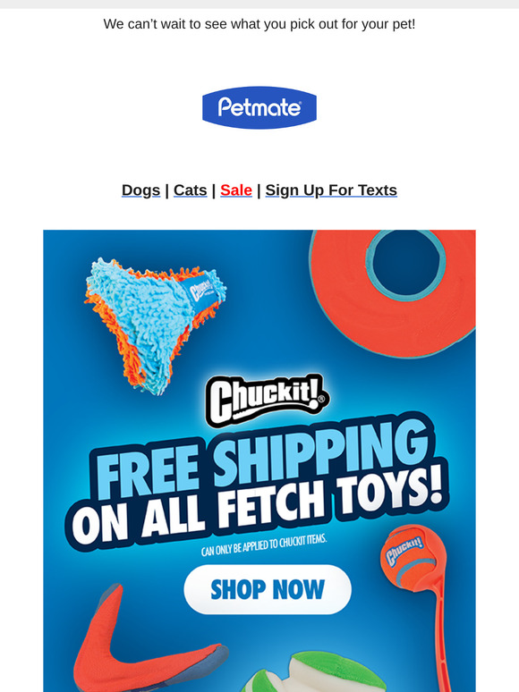 Fetch This Deal – FREE Shipping on All Chuckit! Toys!