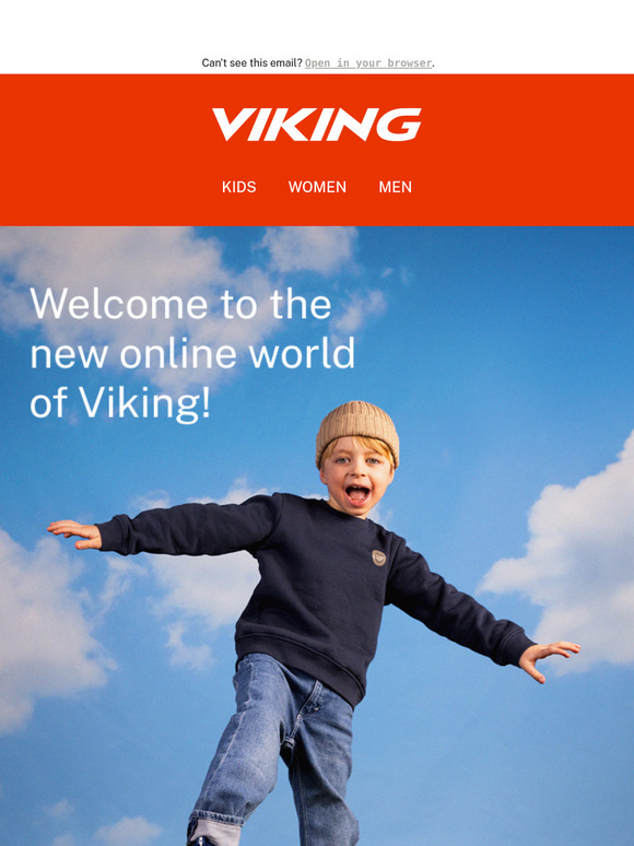 Welcome to the new online world of Viking!