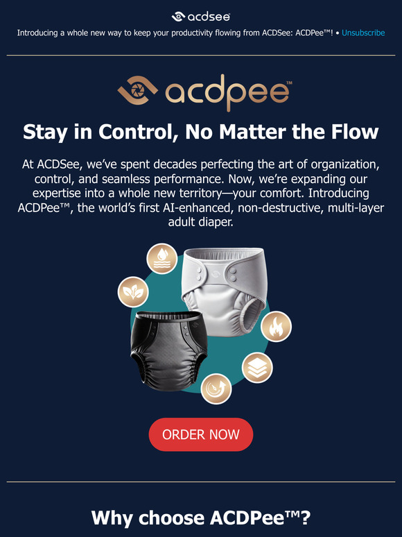 Introducing ACDPee™ - Stay In Control