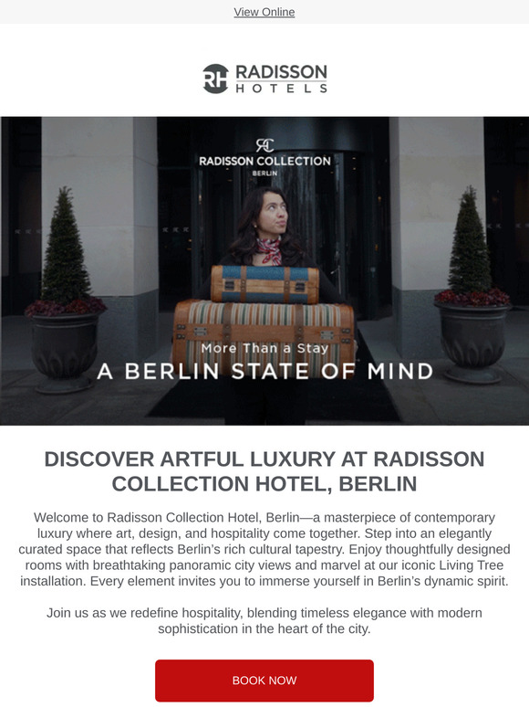 A New Era of Art & Hospitality at Radisson Collection Berlin