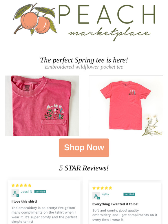 Spring Flowers ☀️ Bring Spring Comfort!