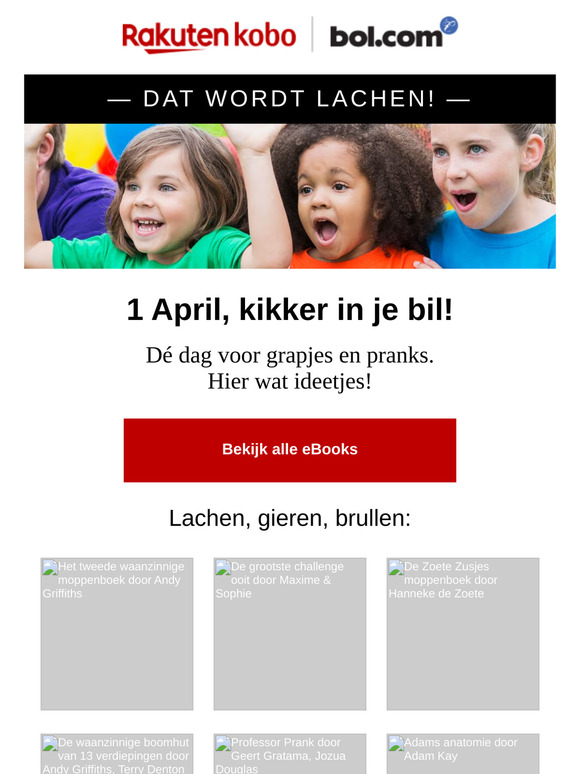 1 april, kikker in je bil!
