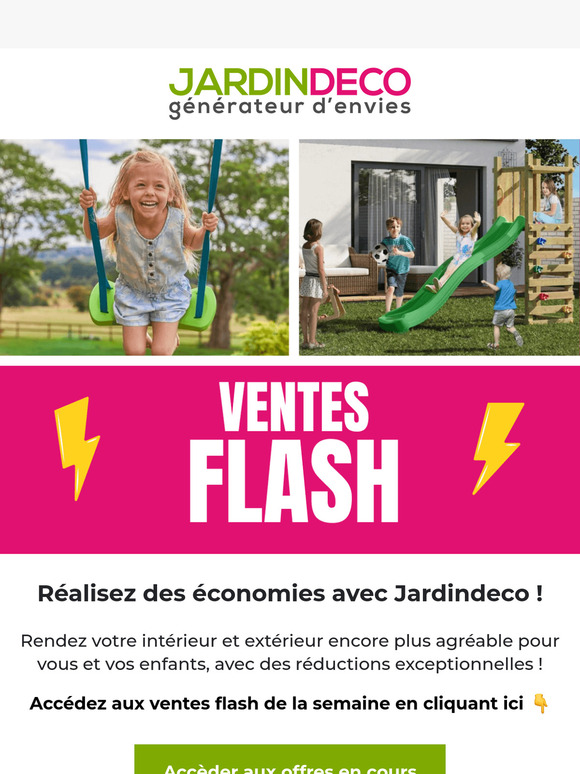 Nos Ventes Flash : saisissez nos meilleures offres du moment !