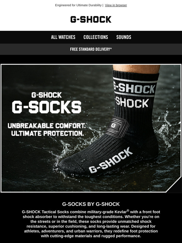 NEW IN: G-SOCKS - Toughness for your feet - G-S0C-1APR4