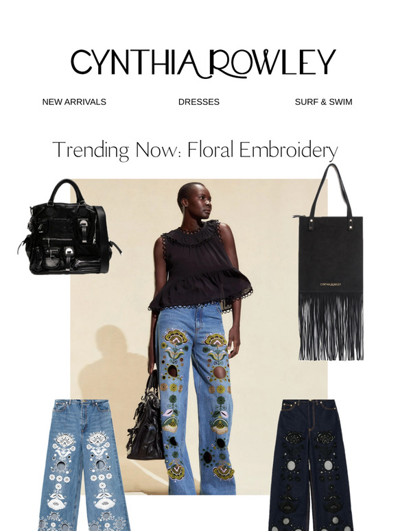 Trending Now: Floral Embroidery