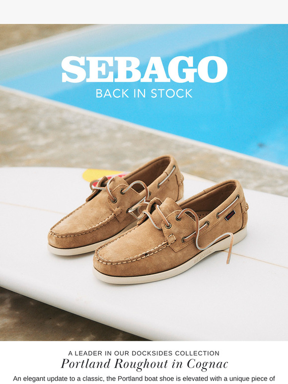 Back in stock: Portland Roughout in Cognac