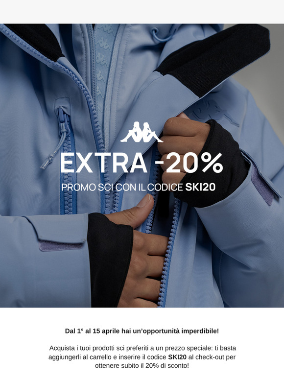 Promo Sci: ottieni il -20%!