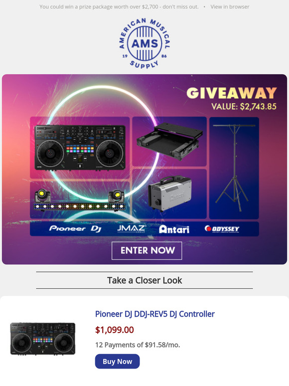 THIS IS HUGE: Enter to Win a DJ Rig Giveaway from Pioneer DJ, JMAZ & More!