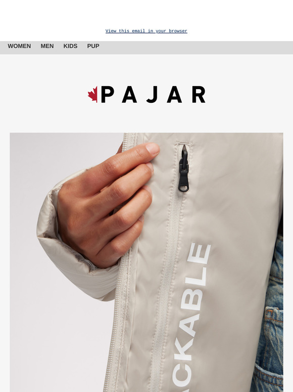 Packable layers for unpredictable days