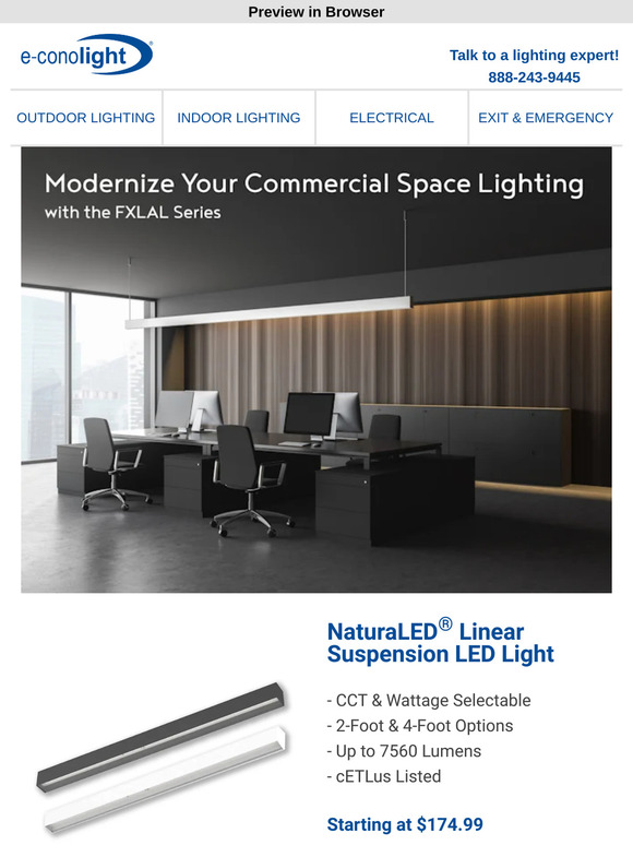 💡 Illuminate Your Space with Cutting-Edge Linear Suspension LED Lighting!