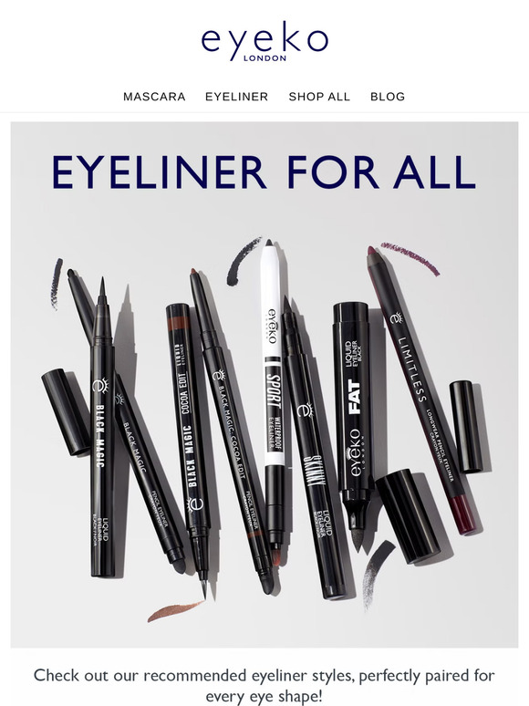 Find the Perfect Eyeliner Style for Your Eye Shape 👀