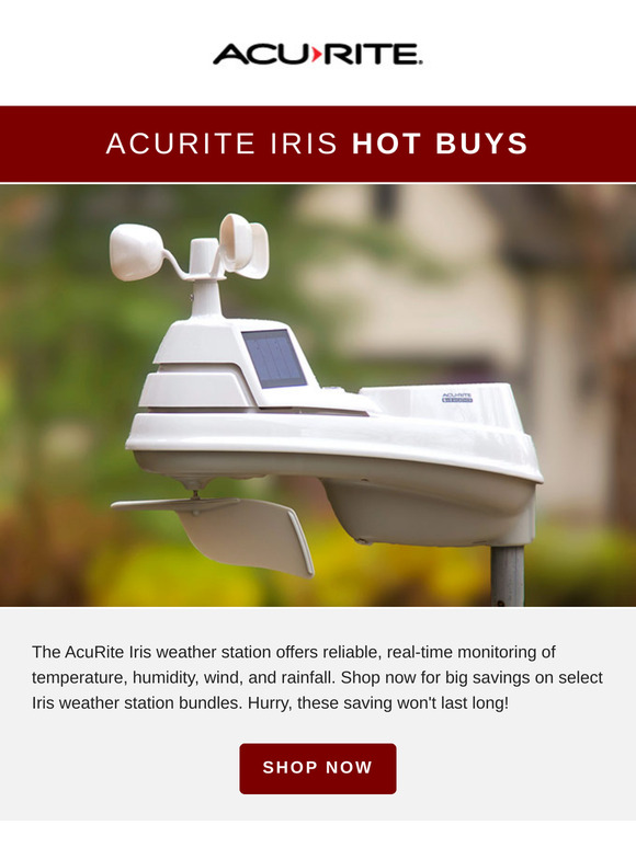 Unmissable Deals on AcuRite Iris