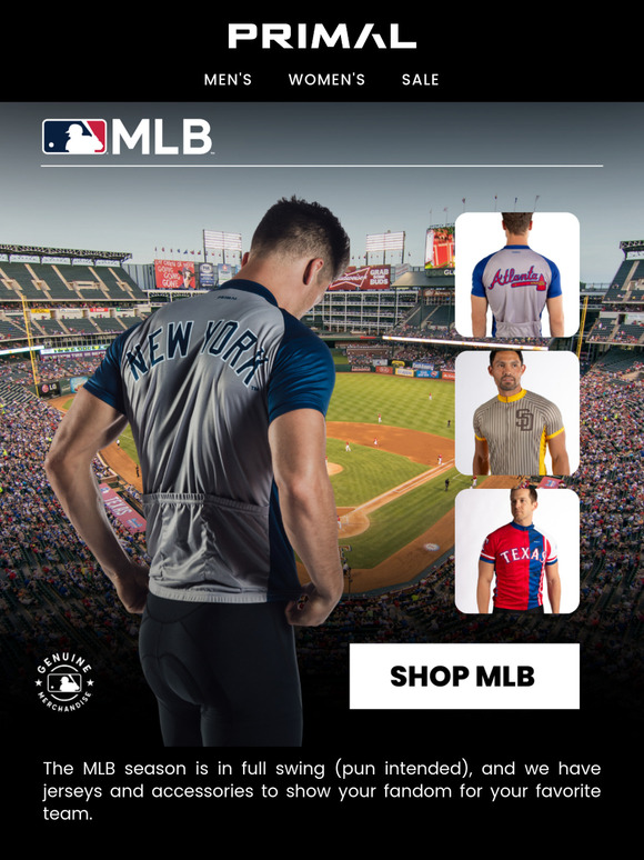 Primal x MLB - Rep Your Team! ⚾️ 🚴