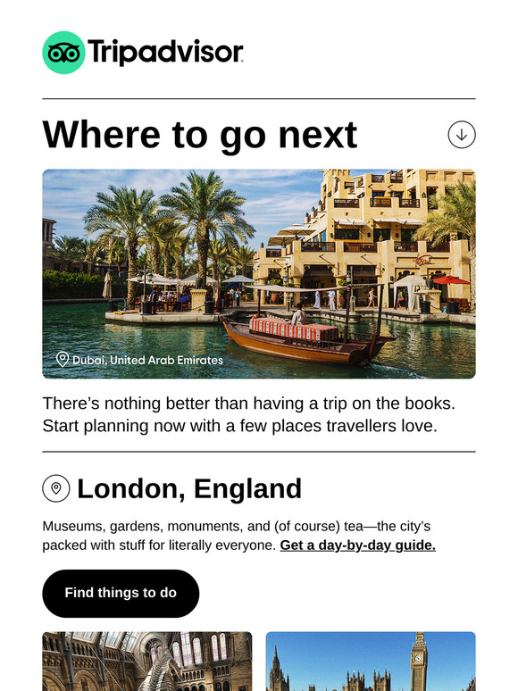 Places to go and things to do in 2025