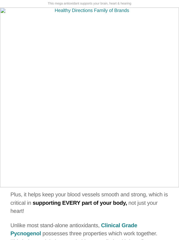 Pycnogenol: a unique ingredient with remarkable results