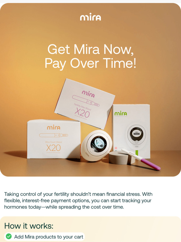 Test now—pay later! ✨✨