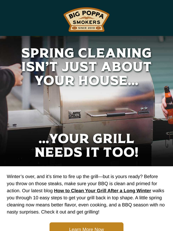 If You’re Gonna Clean Anything, Make It Your Grill