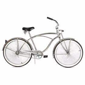Tracer Cheetah 26" Vintage Stretch Cruiser Bike, Single Speed