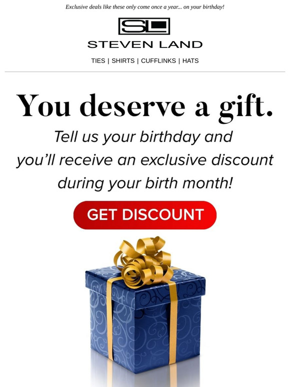A Special Discount Just For You