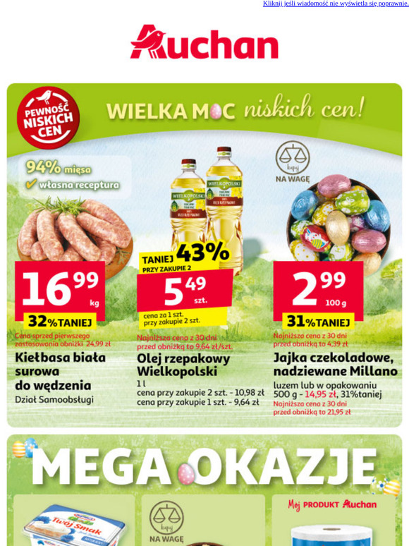 ✨Wielka moc NISKICH CEN z rabatami do 43%! Sprawdź >>