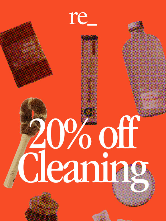 20% off your spring clean