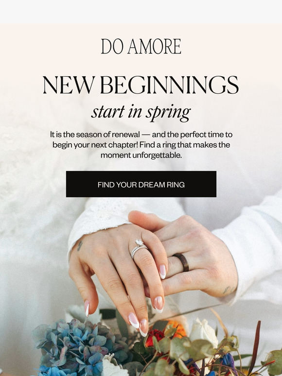 Say “Yes” to A New Beginning This Spring 🌸