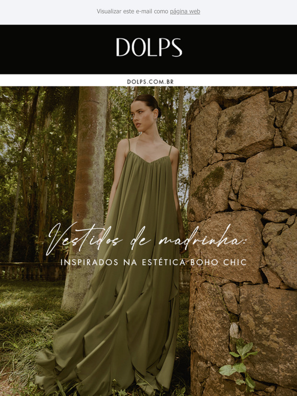 Vestidos de madrinha: Inspirados na estética boho chic 👗