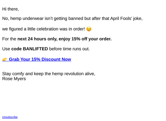 Good news: WAMA is still legal – Here’s 15% Off! 🥳