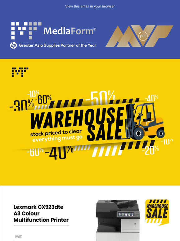 Massive Warehouse Clearance Sale