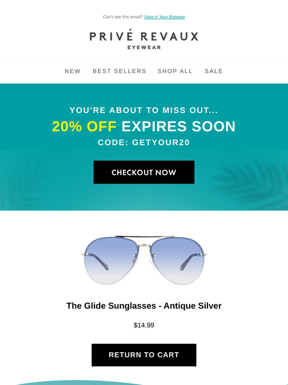 Uh-Oh, Your 20% Off Is Expiring, Friend