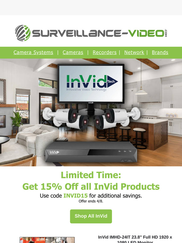 15% Off InVid Going On Now