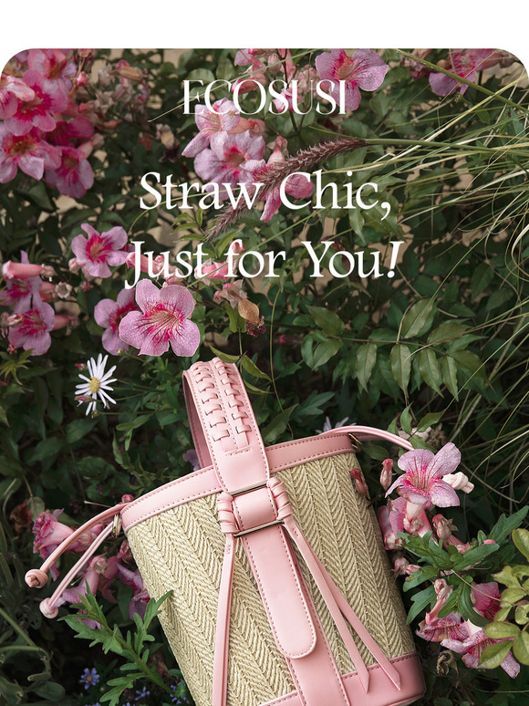 New Arrival: Eco-Chic Vacation Bags + Exclusive Perks!