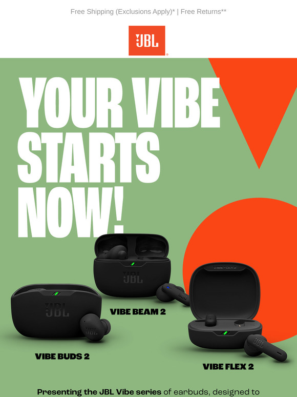 🔊 Meet the New JBL Vibe Series — Sound That Moves with You