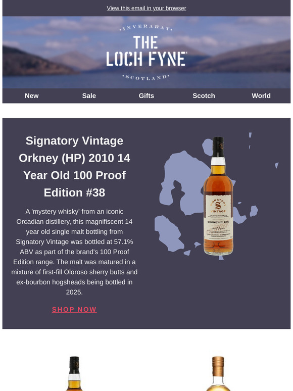 NEW: Signatory Vintage Orkney (HP) 2010 14 Year Old
