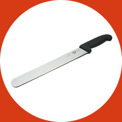 Victorinox Swiss Army Fibrox 12-inch Granton Edge Slicing/Carving Knife
