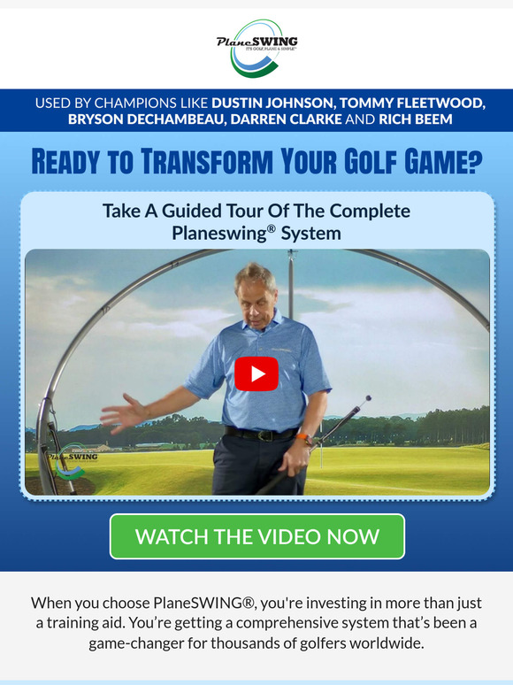 What's Inside The PlaneSWING® Package?