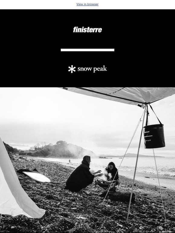 NEW: Finisterre + Snow Peak