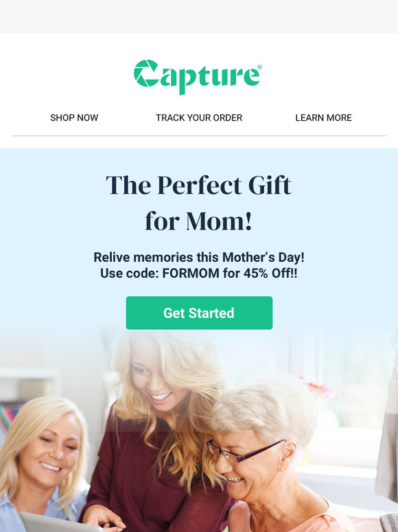 It’s Never Too Early – Get Your Mother’s Day Gift Now!