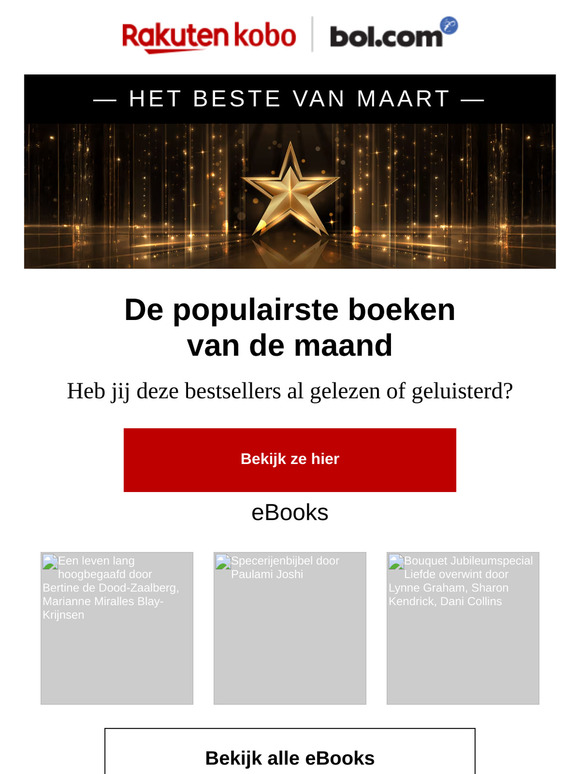 De beste boeken van maart