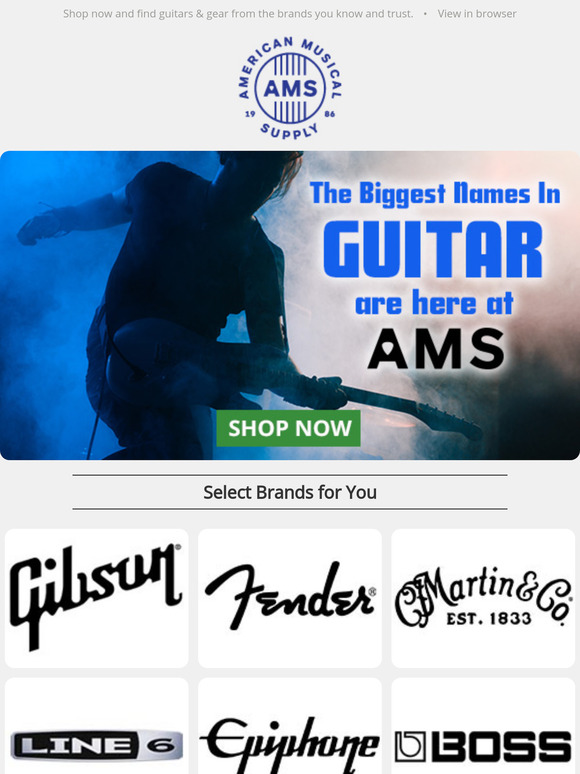 Which Guitar Brand is Your Favorite?