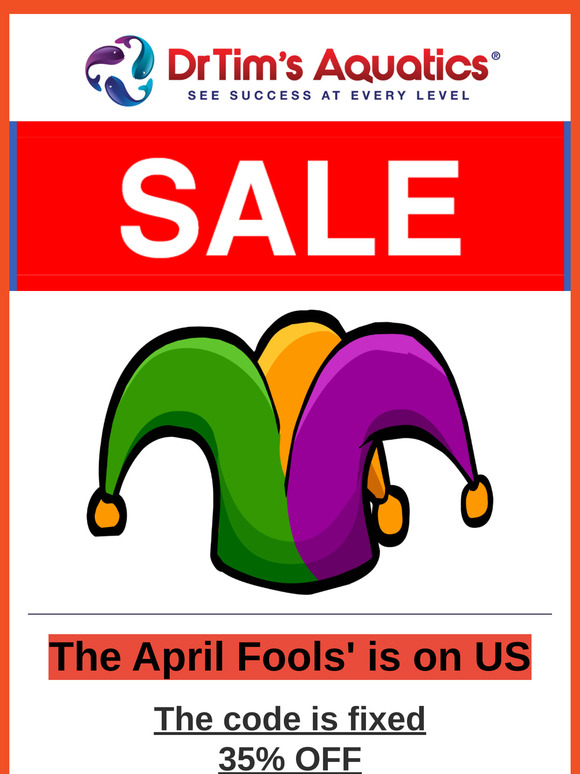 IT'S APRIL FOOLS' DAY | and we are the fool
