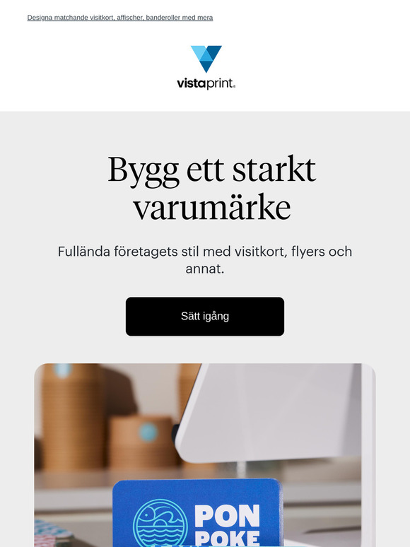 Matchande stil = varumärke man minns